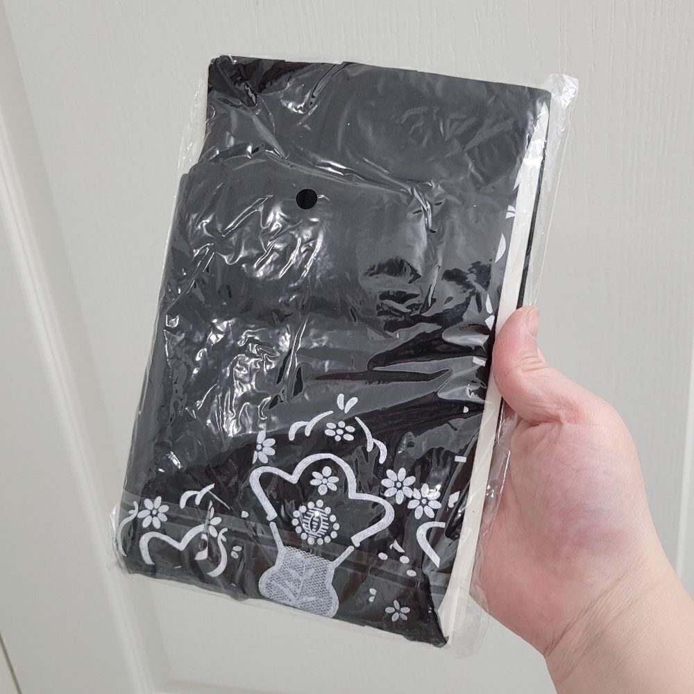 2/$20 Brand New Black Stocking Tights Socks "Tattoo" Graphic - Picture 3 of 4